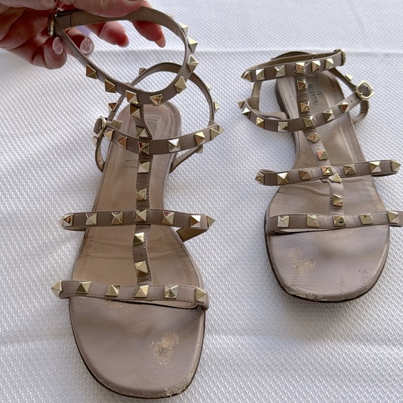 Valentino flat sandals color nude size 40 - Picture 2 of 8